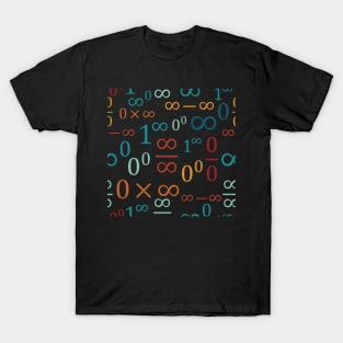 Indeterminate Forms Pattern (Retro) T-Shirt